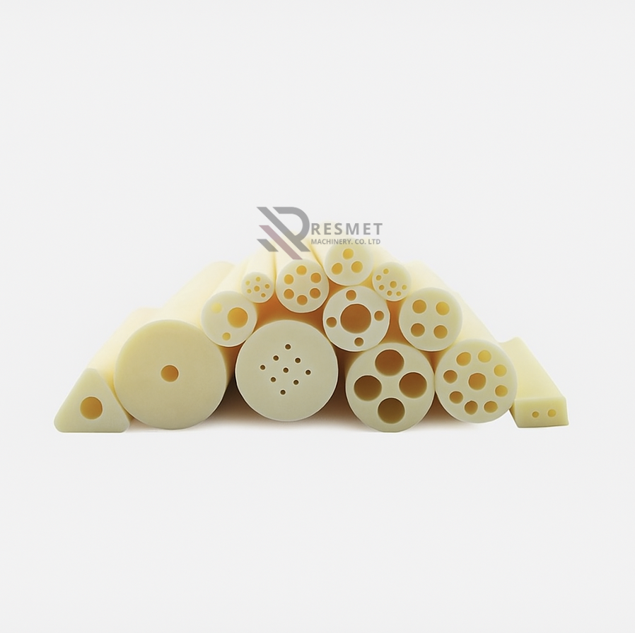 Magnesium oxide ceramic insulator tube